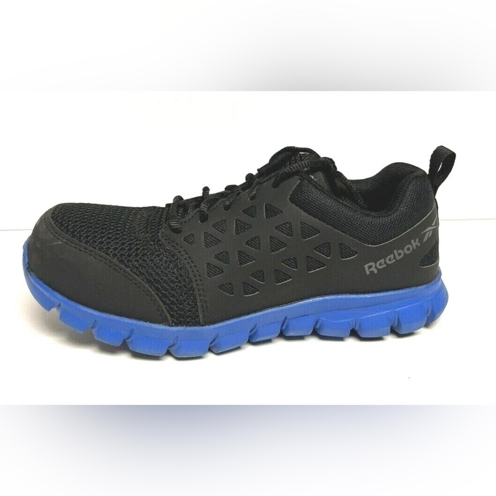 Reebok Womens Sublite Cushion 2 Work Sneaker Black Size 9 M